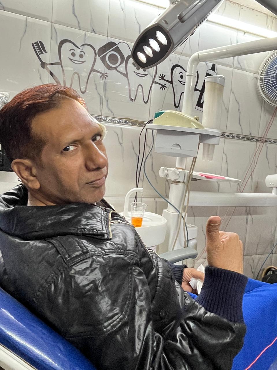 Dental Procedure in Progress